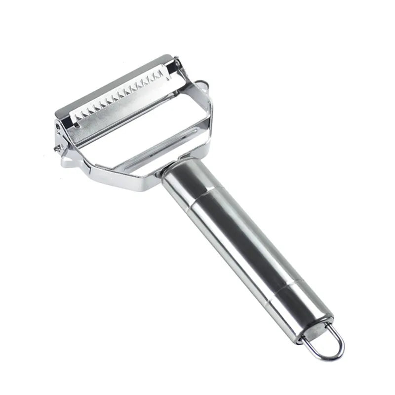 STAINLESS STEEL Double-Head Vegetable Peeler – Multifunction Fruit, Melon & Potato Peeler Tool