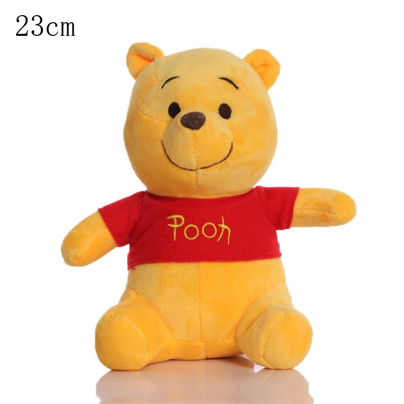 Cartoon Animation BEAR TIGER DONKEY PIGLET Plush Dolls 20cm Soft Stuffed Toy Comfortable for Kids