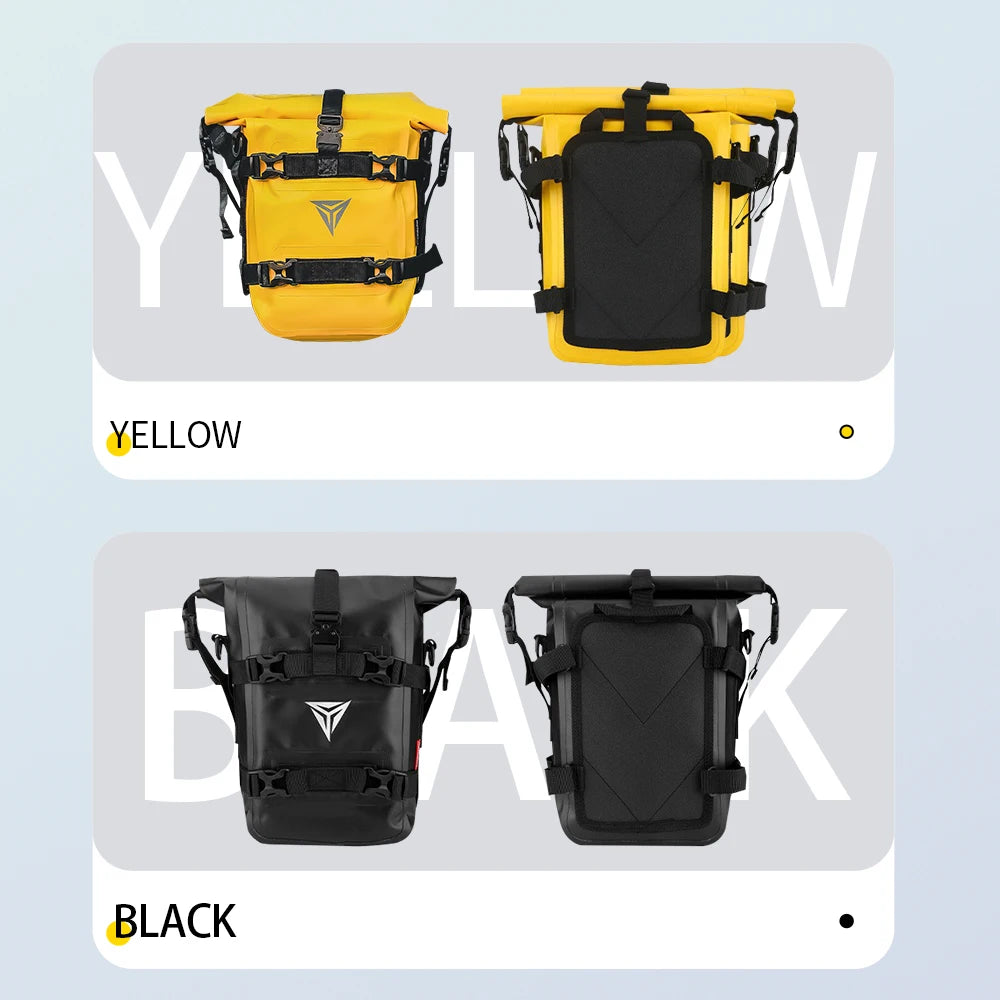 Waterproof Motorcycle Crash Bar Bags for BMW R1200GS R1250GS ADV Honda NC750X CB500X Durable Storage