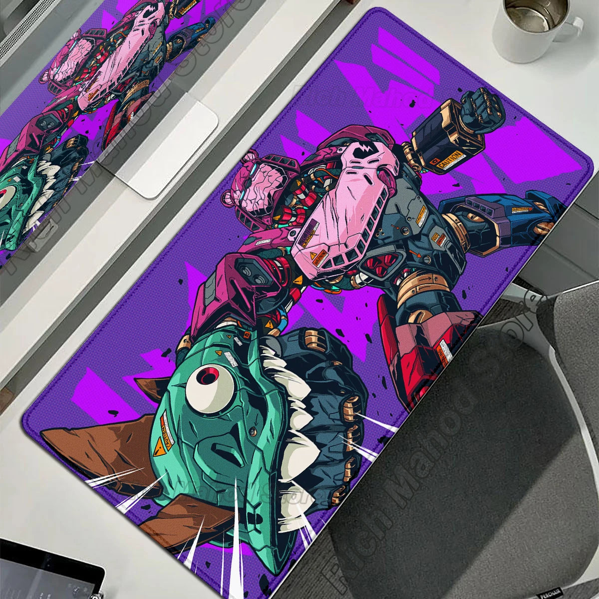 MINISO Fortnite Gaming Mouse Pad Deskmat with Smooth Superfine Fibre Surface and Non-Slip Base