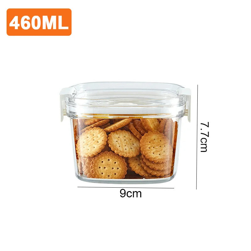 Vacuum Sealed Food Storage Container Airtight Moisture Proof Electric Jar for Dry Foods Pantry