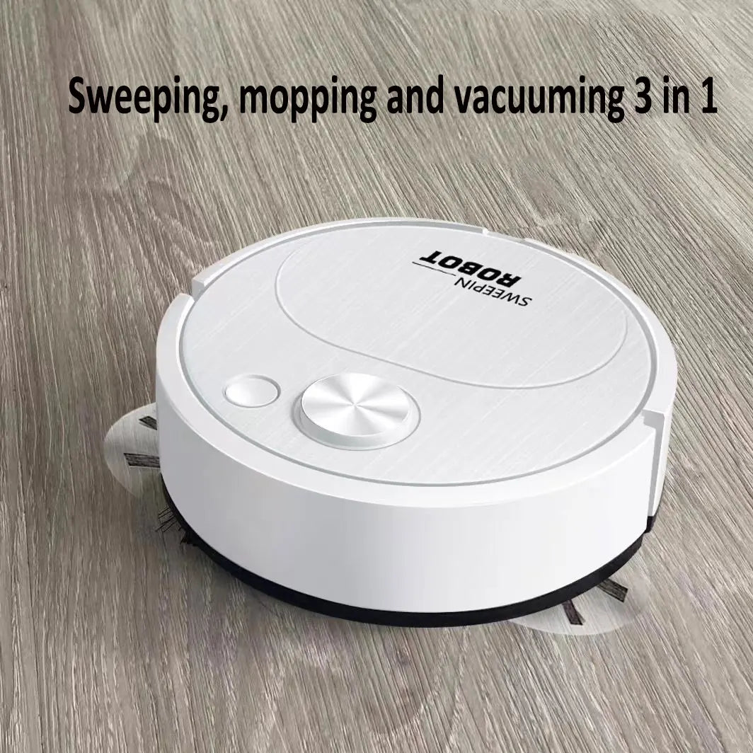 Effortless Cleaning  USB 3-in-1 Smart Robot Vacuum Cleaner – Mopping | Sweeping | Vacuuming