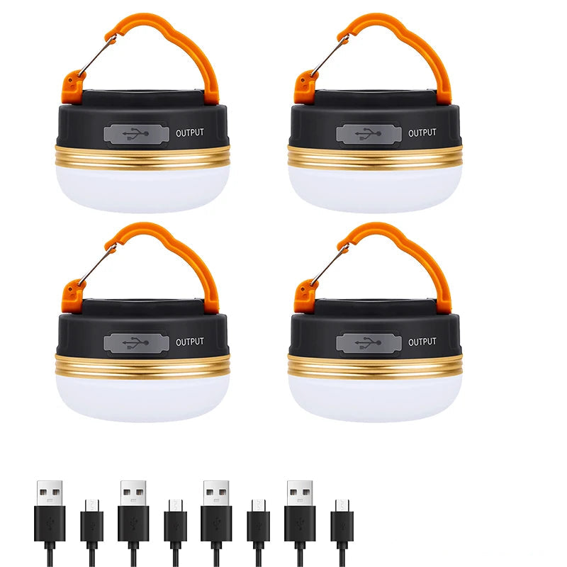 10W High Power LED Camping Lantern 1200mAh USB Rechargeable Waterproof Outdoor Tent Light NZ