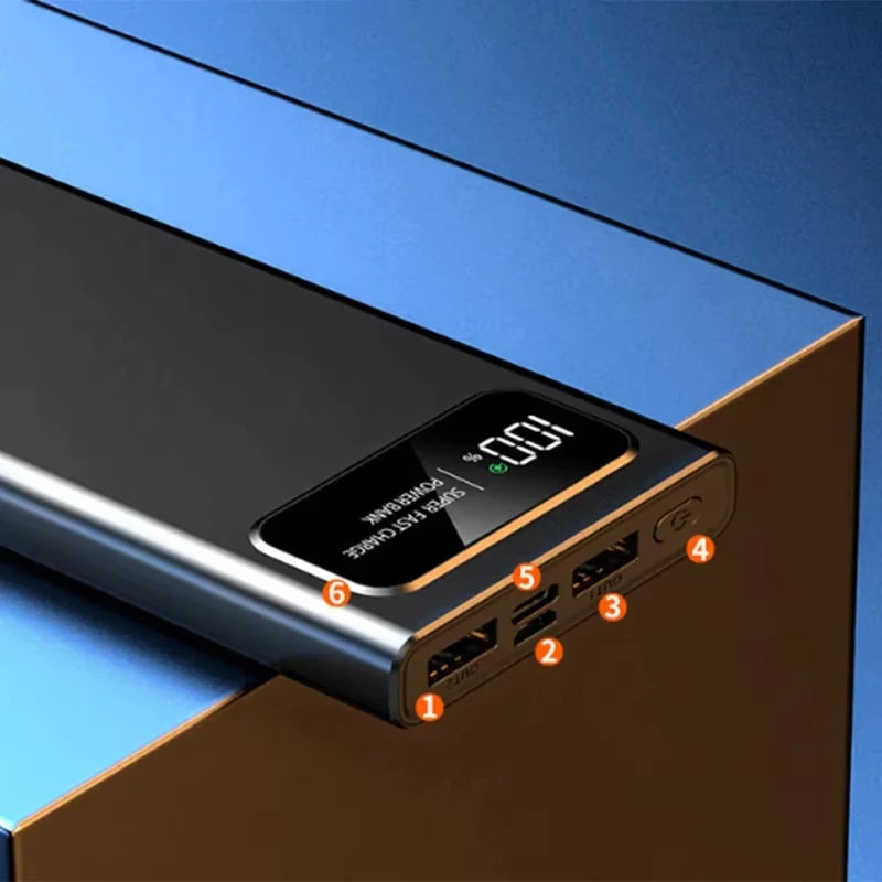 XIAOMI 200000mAh Power Bank 120W Super Fast Charging LED Display High Capacity for iPhone Samsung