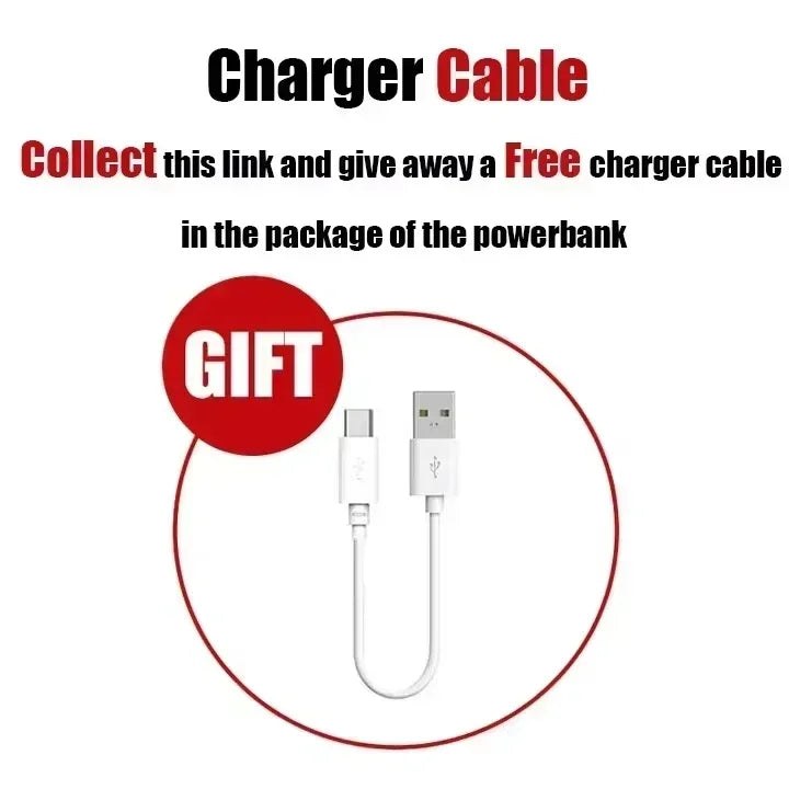 VIVO 200000mAh High Capacity 120W Super Fast Charging Power Bank LED Display for iPhone Xiaomi Samsung