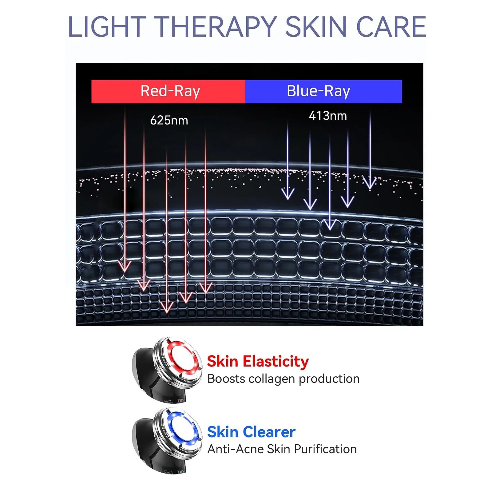 ANLAN EMS Facial Massager Microcurrent Face Lifting Deep Cleansing Beauty Device Hot Cold Therapy