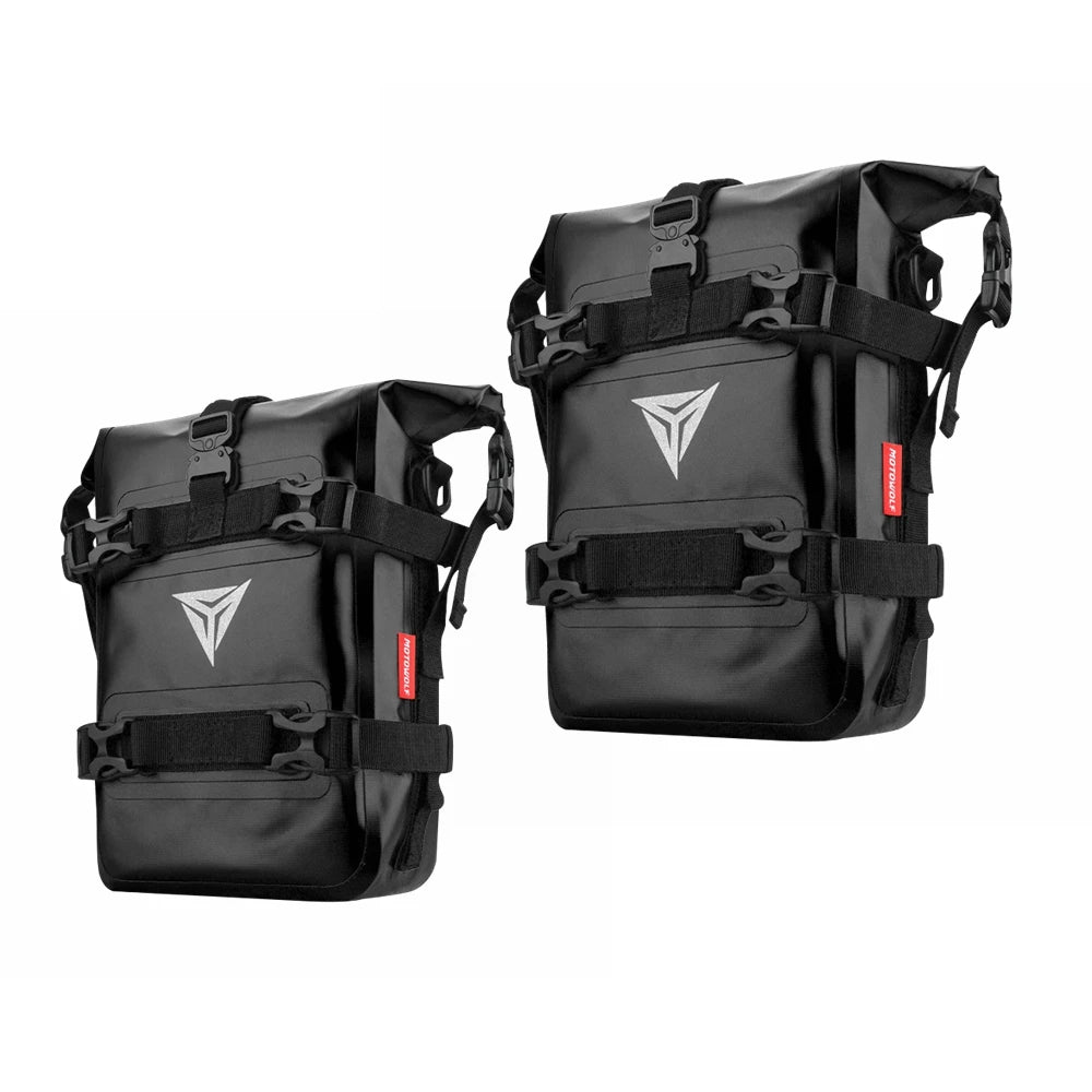 Waterproof Motorcycle Crash Bar Bags for BMW R1200GS R1250GS ADV Honda NC750X CB500X Durable Storage