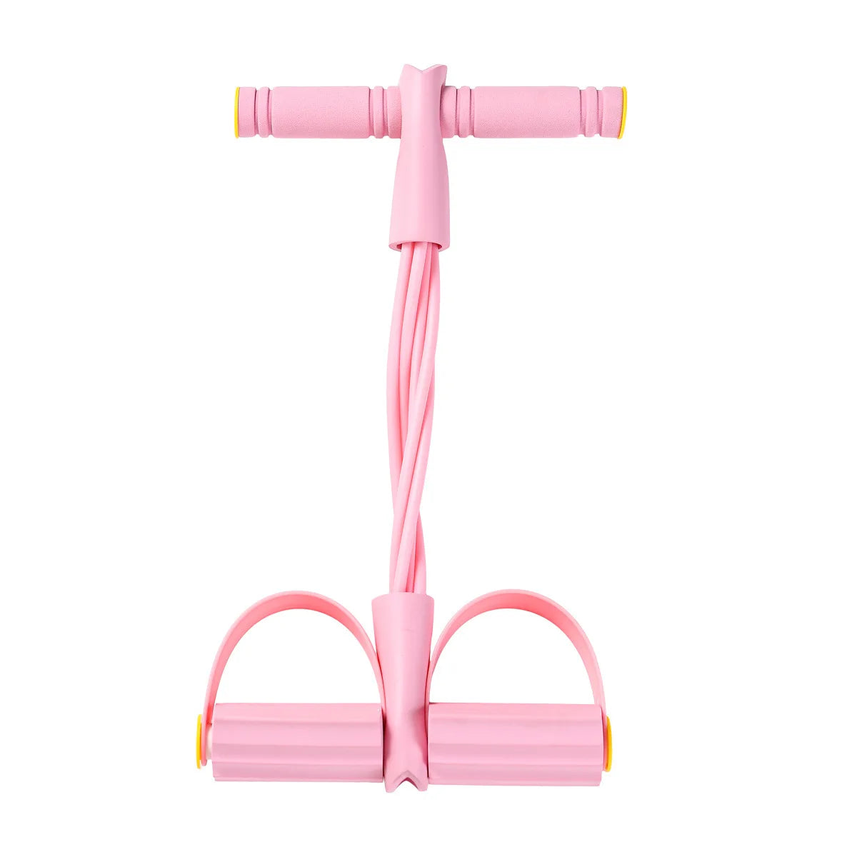 Four Tube Pedal Resistance Band Fitness Equipment for Yoga Core Abdominal Strength Training