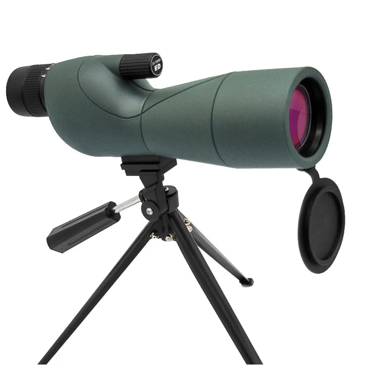 25-75x60 Zoom Spotting Scope ED Lens Monocular BAK4 Prism Telescope for Bird Watching Outdoor