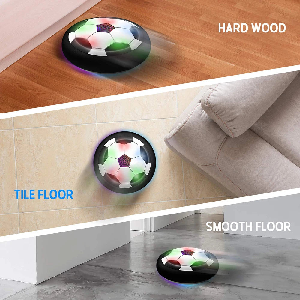 Hover Soccer Ball Toys for Children – Electric Floating Football with LED Light & Music Game