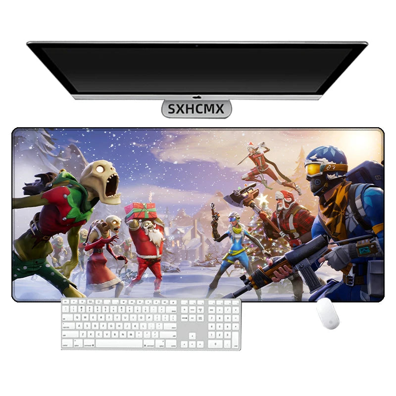 Fortnite Anime Gaming Desk Mat Mouse Pad Extended Non-Slip Waterproof PC Keyboard Mat