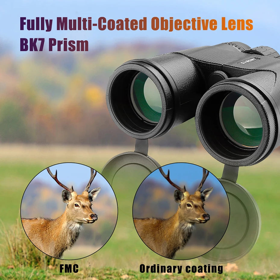 SVBONY SA202 10X42 Roof Prism Binoculars – Fully Multi-Coated Outdoor Travel Wildlife Camping Gear