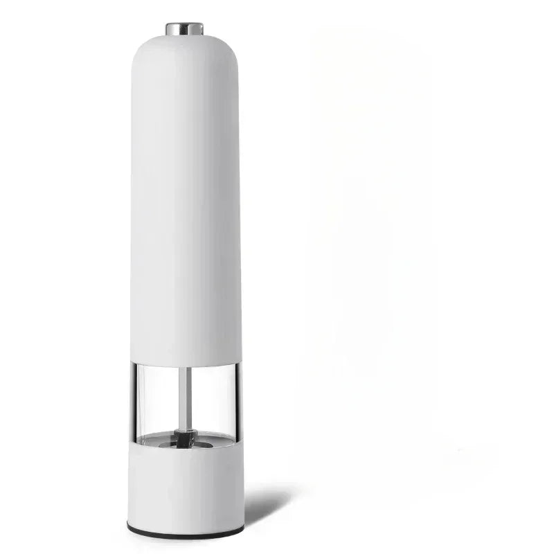 Electric Salt and Pepper Grinder with LED Light Adjustable Coarseness Automatic Spice Mill Kitchen Tool
