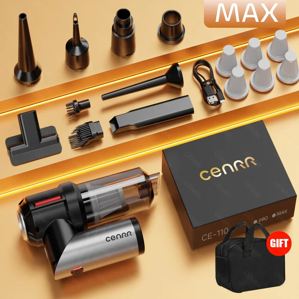 High Pressure Cordless Car Vacuum Cleaner – Portable Handheld Mini Vacuum Cleaner, Strong Suction