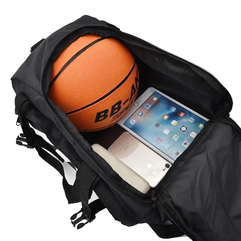 Waterproof Gym Bag Ultralight Nylon Sports Travel Backpack for Men Women Fitness Yoga