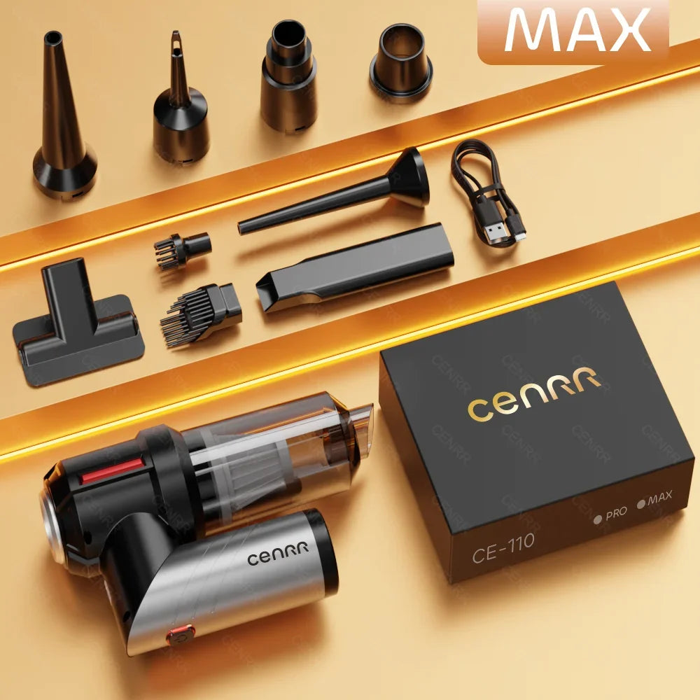 High Pressure Cordless Car Vacuum Cleaner – Portable Handheld Mini Vacuum Cleaner, Strong Suction