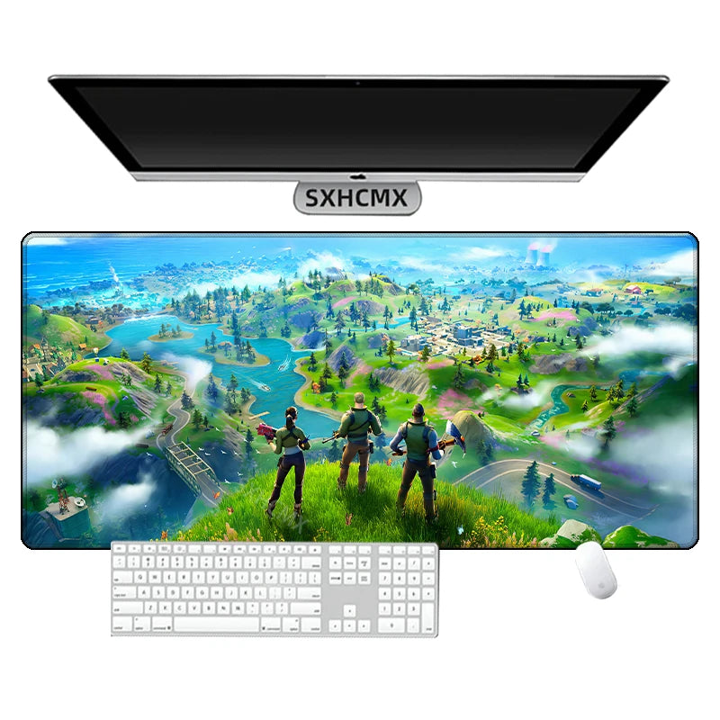 Fortnite Anime Gaming Desk Mat Mouse Pad Extended Non-Slip Waterproof PC Keyboard Mat