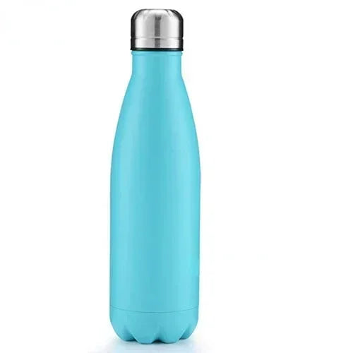 Stainless Steel Double Wall Insulated Thermos Flask Vacuum Sports Water Bottle 350ml 500ml 750ml 1L