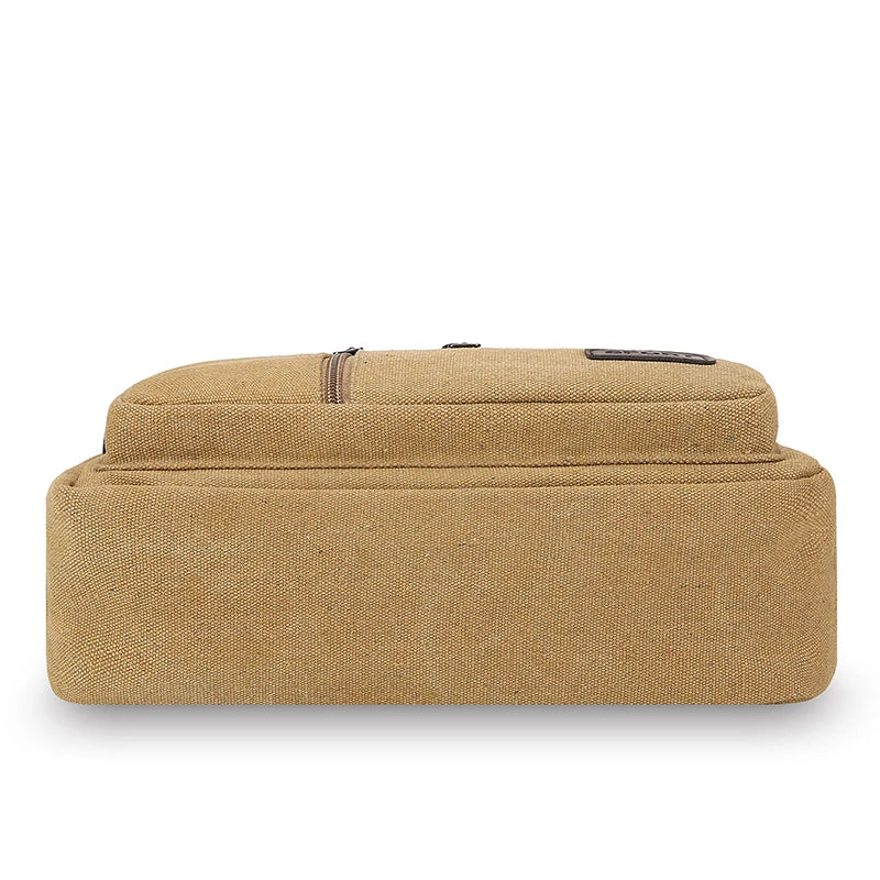 Men's Canvas Shoulder Bag Casual Tote Crossbody Travel Messenger Handbag Fashion High Quality