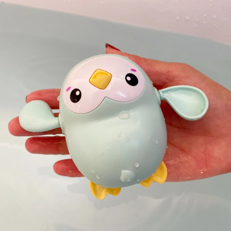 Baby Bath Toys Swimming Turtle Whale Clockwork Water Toys for Kids Bath Pool Beach Play