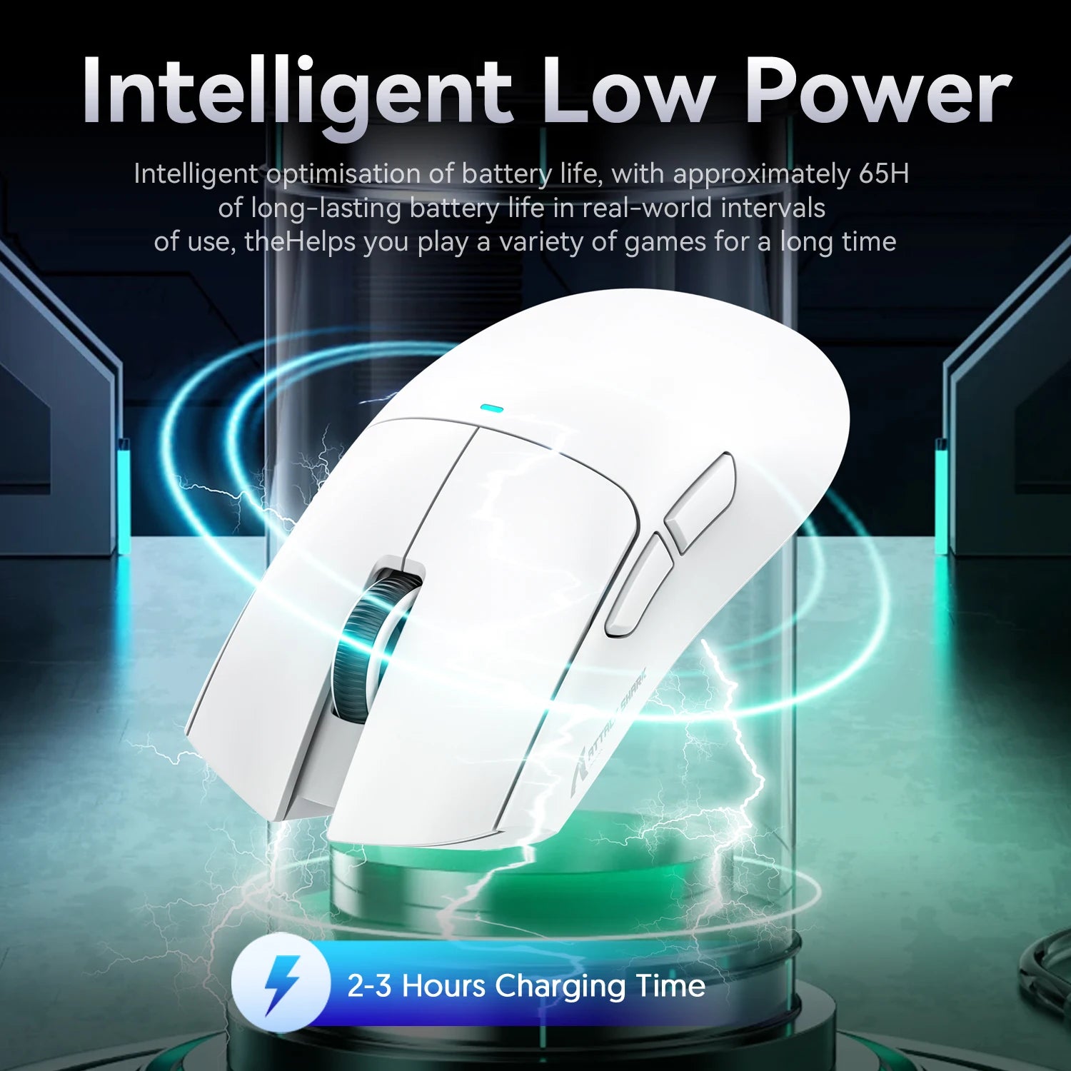 ATTACK SHARK X11 Wireless Gaming Mouse 22000DPI RGB Lightweight Tri-Mode with Charging Base