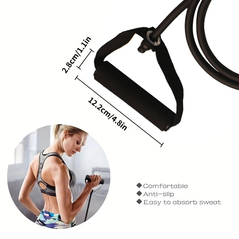 Resistance Bands with Handles for Strength Training, Home Workout Bands for Men & Women