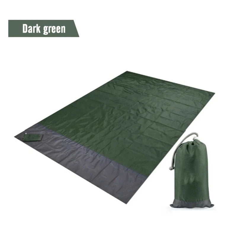 Waterproof Extra Large Beach Mat – Outdoor Camping, Sand-Free, Folding, Lightweight Picnic Blanket