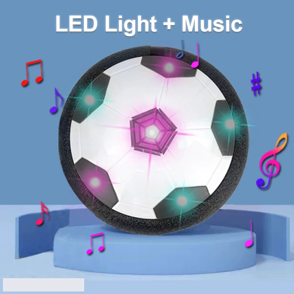 Hover Soccer Ball Toys for Children – Electric Floating Football with LED Light & Music Game