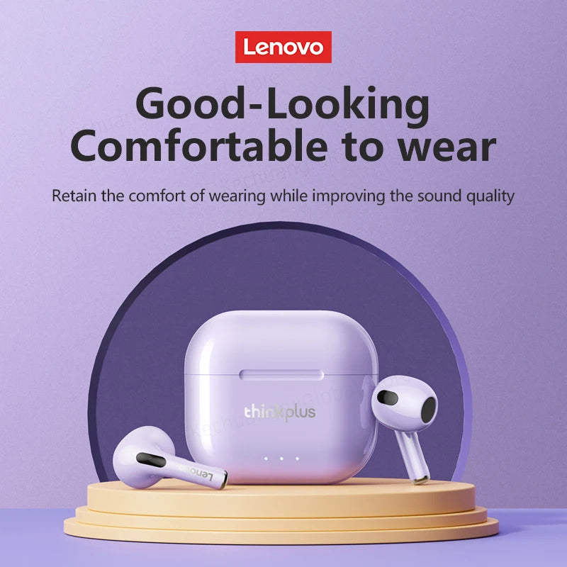 LENOVO LP40 II TWS Wireless Earphones Bluetooth 5.3 Noise Cancelling Sport Touch Control Bass