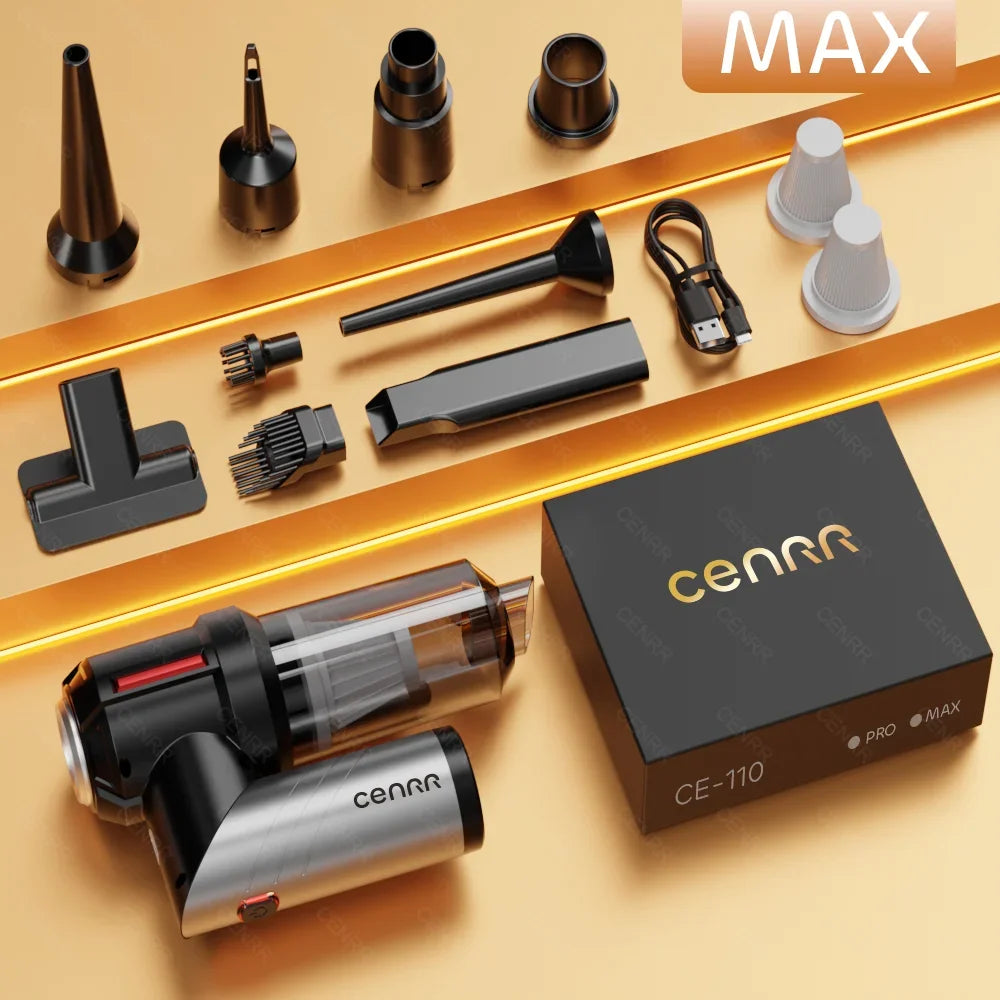 High Pressure Cordless Car Vacuum Cleaner – Portable Handheld Mini Vacuum Cleaner, Strong Suction
