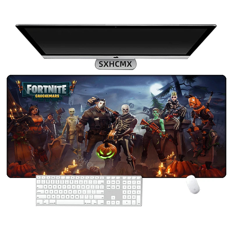 Fortnite Anime Gaming Desk Mat Mouse Pad Extended Non-Slip Waterproof PC Keyboard Mat