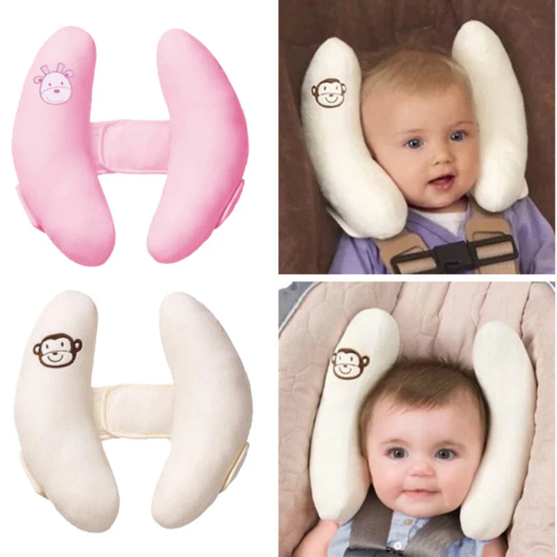 Infant Stroller Neck Pillow Baby Head Support Cushion Banana Car Seat Sleeping Pillow by RILIBEGAN