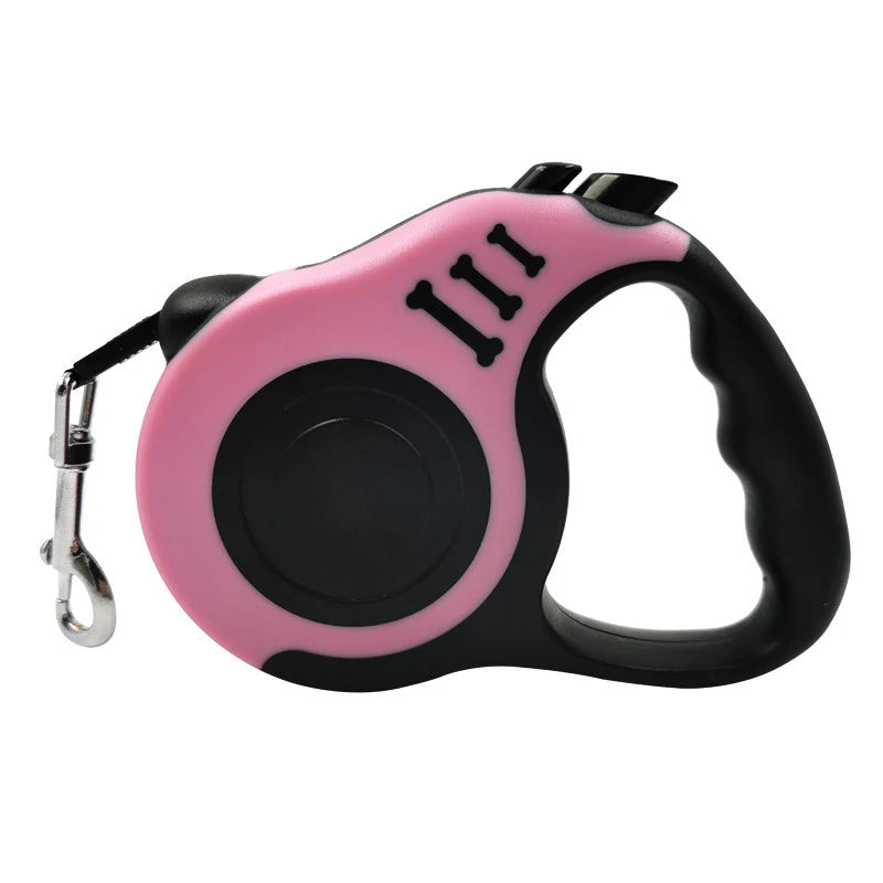 HOLAPET Retractable Dog Leash 3M/5M for Small Dogs & Cats Durable Nylon Lead for Walking & Travel
