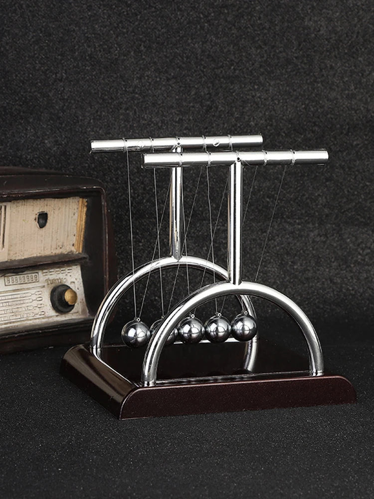 Magnetic levitation chaos pendulum physics desk gadget home office decor science gift for adults
