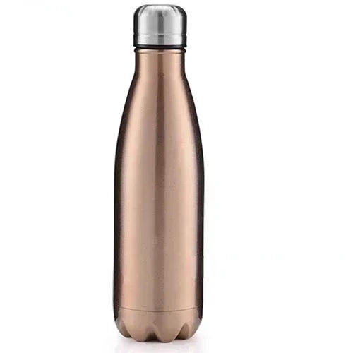 Stainless Steel Double Wall Insulated Thermos Flask Vacuum Sports Water Bottle 350ml 500ml 750ml 1L