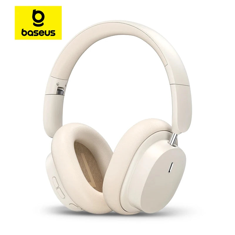 BASEUS Bowie D05 Wireless Bluetooth 5.3 Over-Ear Headphones with 3D Spatial Audio & 70H Battery