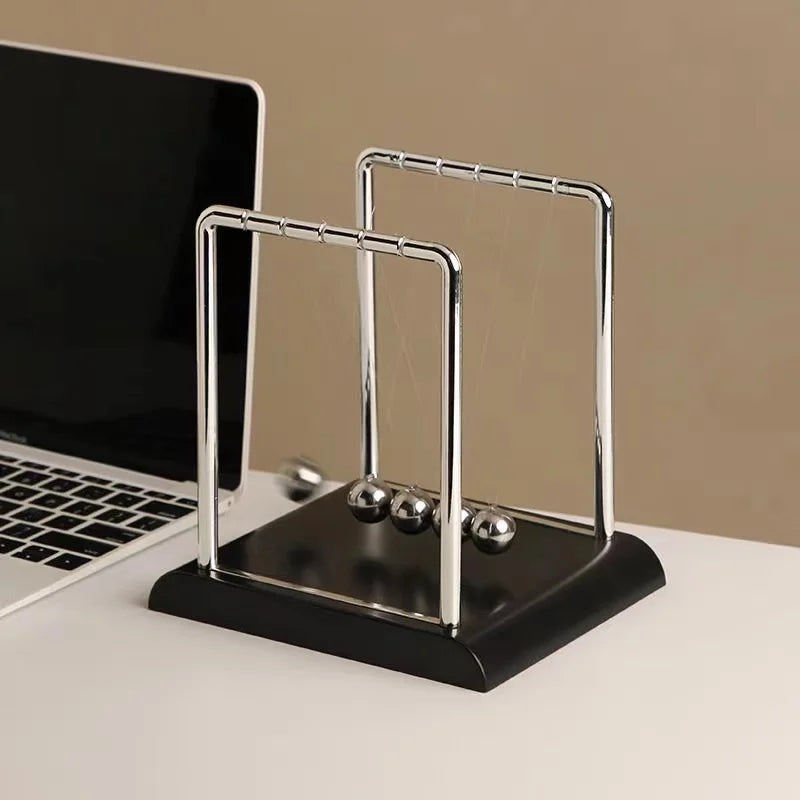Magnetic levitation chaos pendulum physics desk gadget home office decor science gift for adults