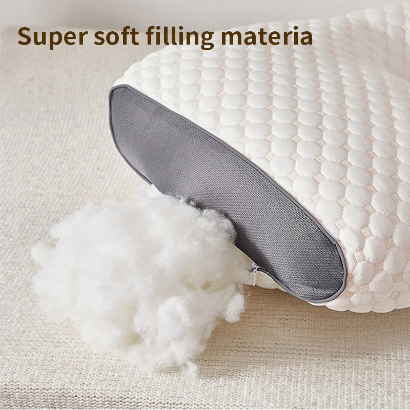 MOYU Cervical Neck Pillow for Sleeping, Orthopedic Neck Support, Memory & Massage Pillow Adult