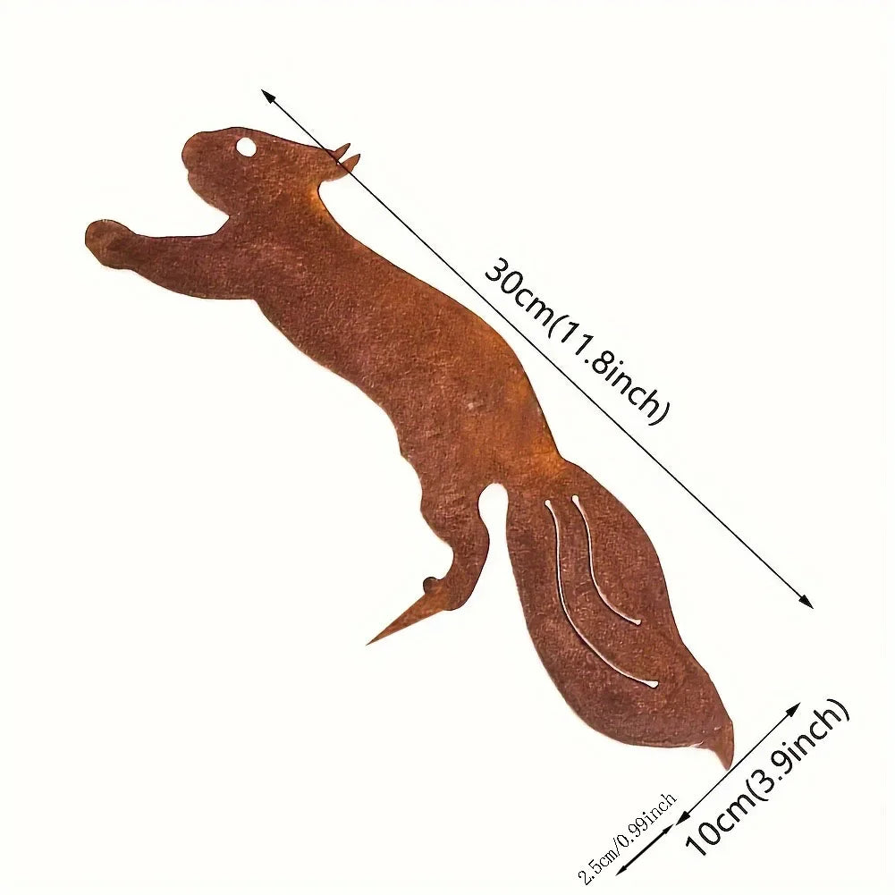 Exclusive Cute Cat Garden Silhouette – Tiki-Inspired Cat Family Garden Stakes Outdoor Decor Statues