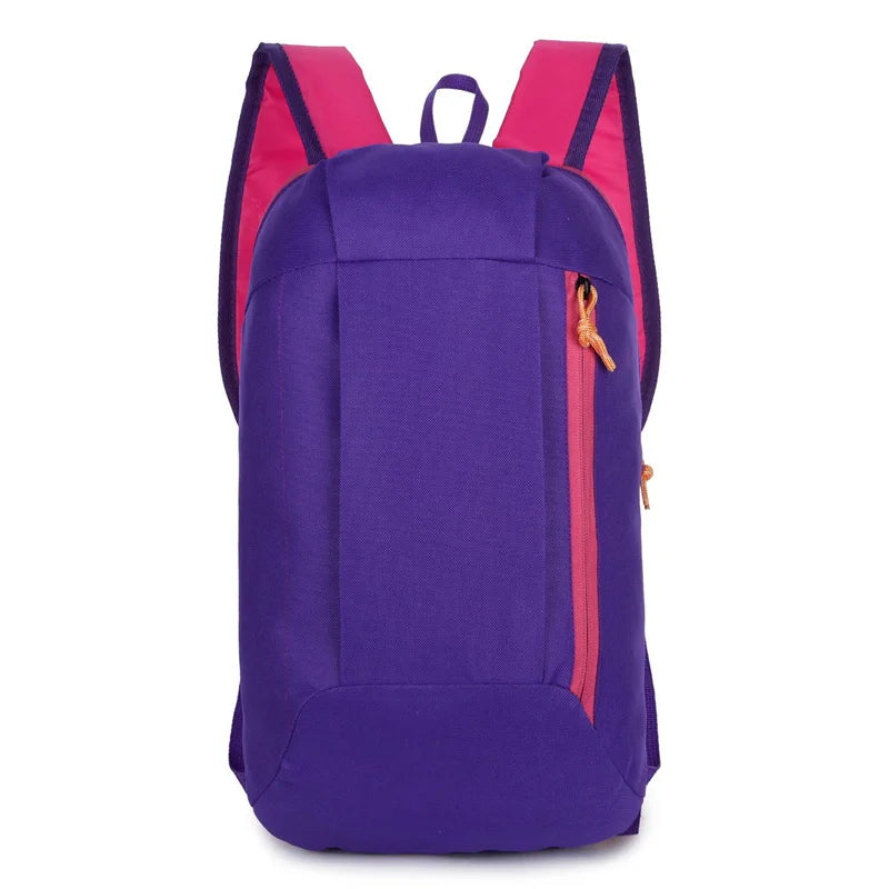 Outdoor Sports Backpack Small Gym Bag OXFORD Cloth Lightweight Waterproof Travel Rucksack Unisex