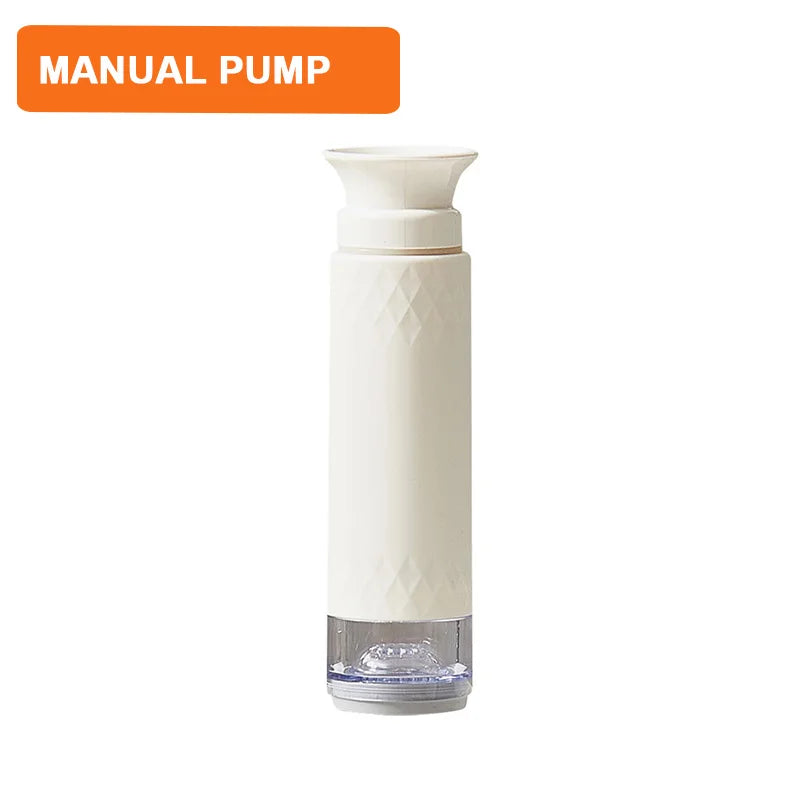 Vacuum Sealed Food Storage Container Airtight Moisture Proof Electric Jar for Dry Foods Pantry