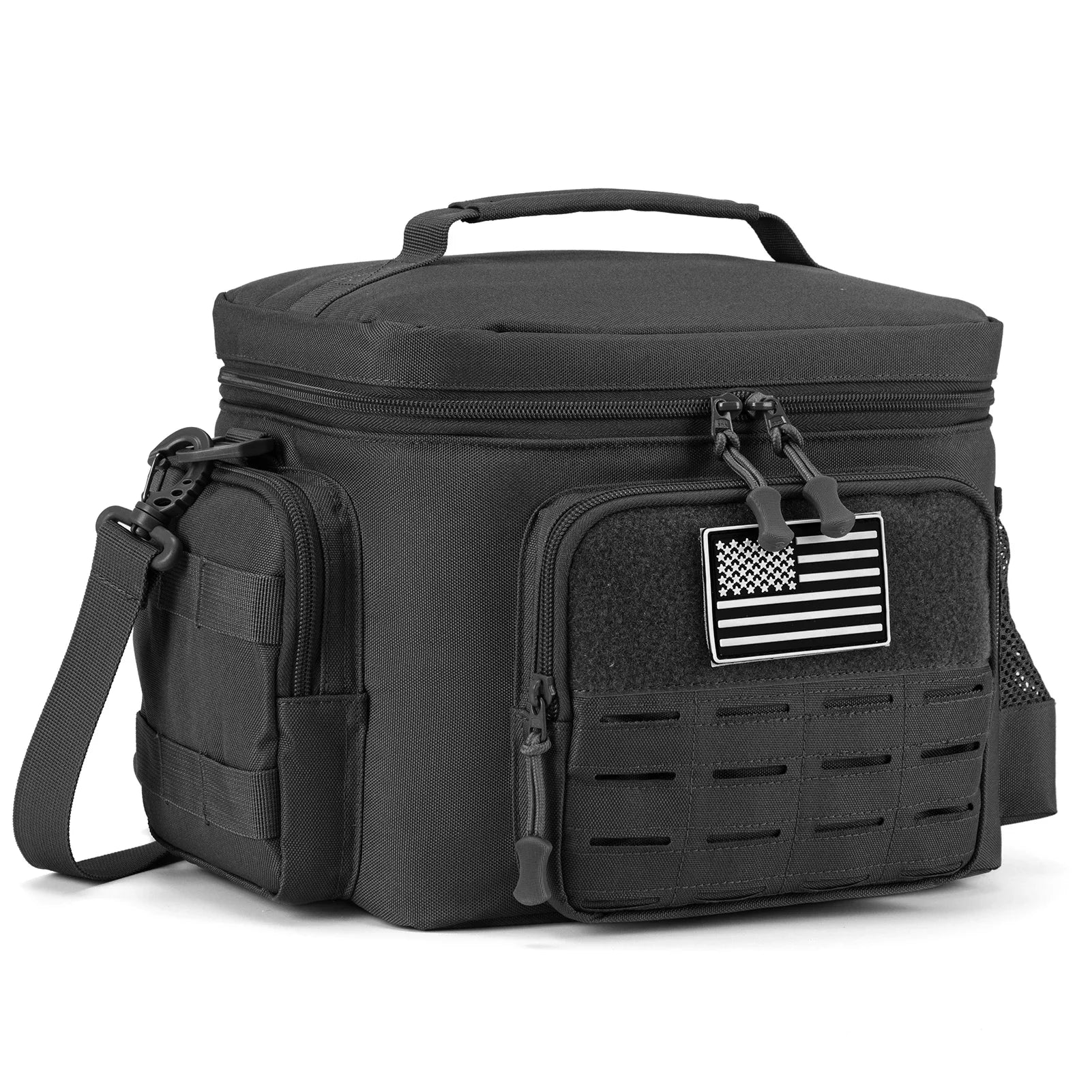 Tactical Lunch Box for Men/Women Outdoor Heavy Duty Insulated Thermal Cooler Bag Work Picnic Camping
