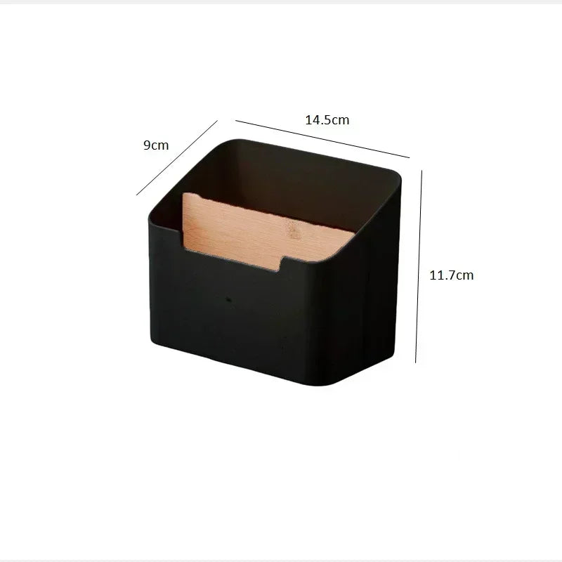 Remote Control Organizer – Desktop Storage Box for Remotes, Stationery & Bedroom Essentials