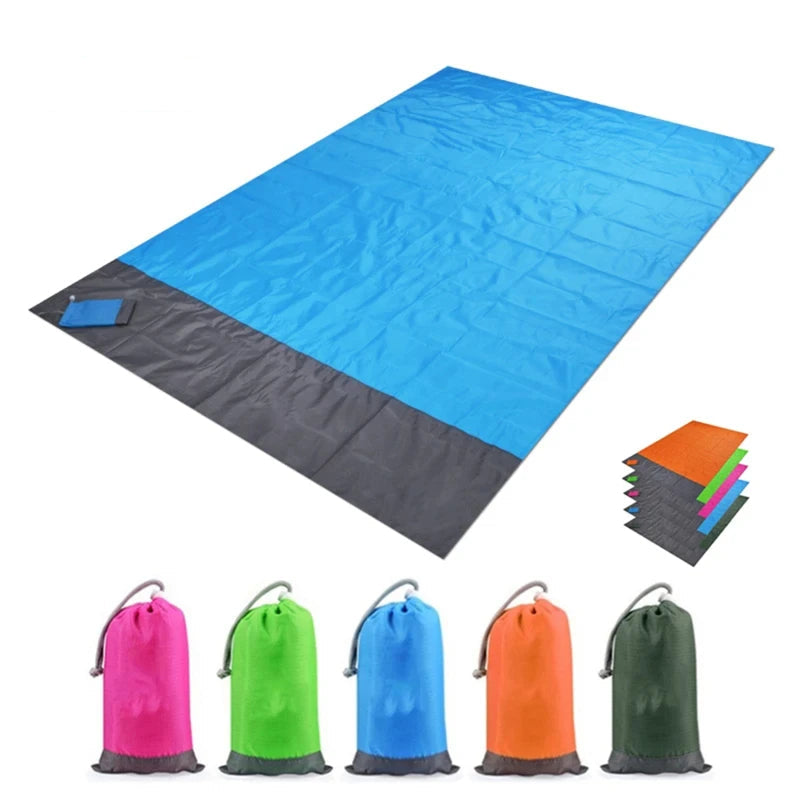 Waterproof Extra Large Beach Mat – Outdoor Camping, Sand-Free, Folding, Lightweight Picnic Blanket