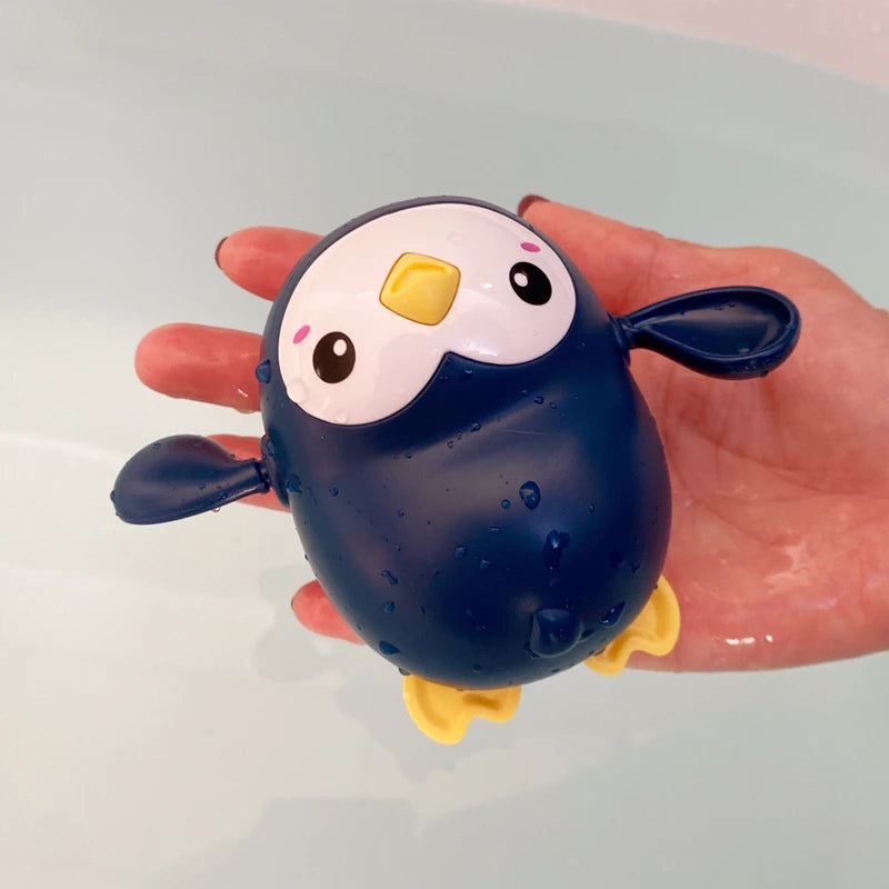 Baby Bath Toys Swimming Turtle Whale Clockwork Water Toys for Kids Bath Pool Beach Play