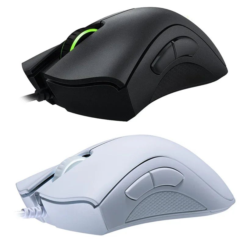 RAZER DeathAdder Essential Wired Gaming Mouse 6400DPI Optical Sensor 5 Programmable Buttons Black