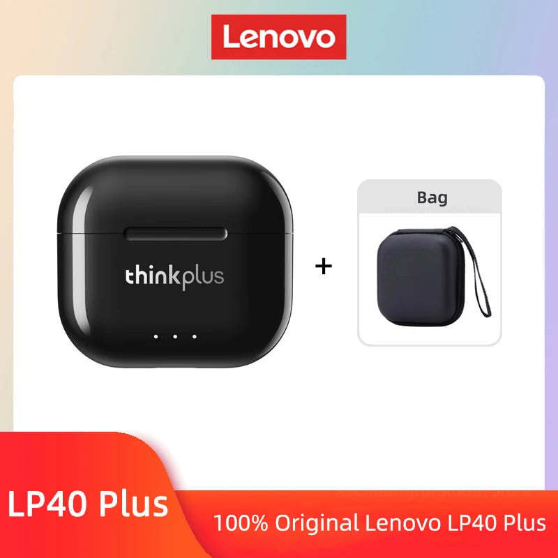 LENOVO LP40 II TWS Wireless Earphones Bluetooth 5.3 Noise Cancelling Sport Touch Control Bass