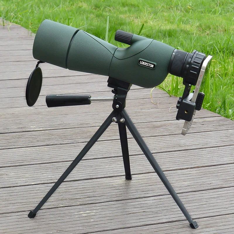 25–75x60 High-Power Spotting Scope with BAK4 Prism and ED Lens for Birdwatching and Outdoor Use Kit