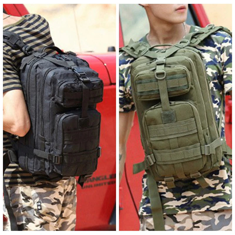 Classic Tactical Backpack 30L Camouflage Outdoor Hiking Camping Fishing Hunting Bag