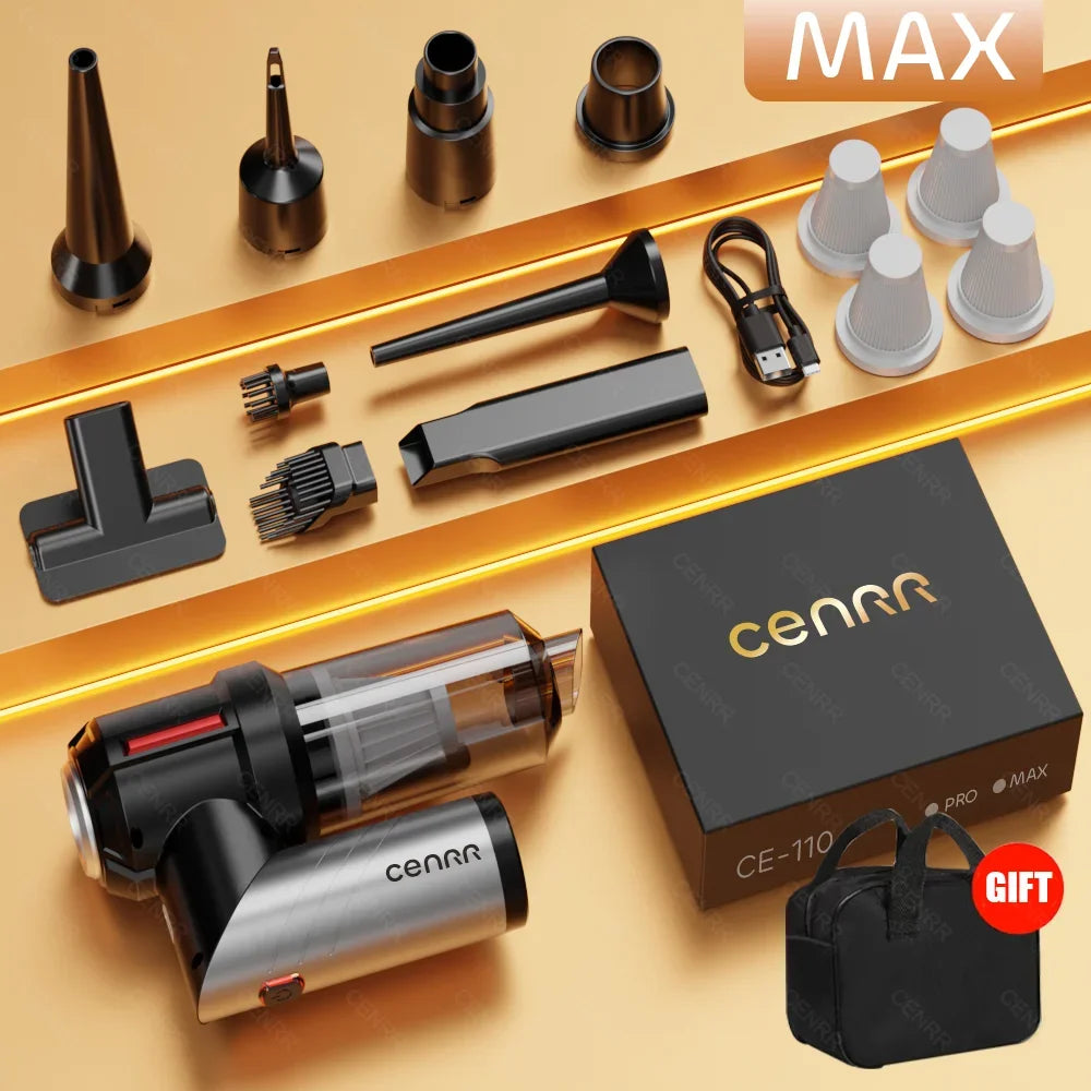 High Pressure Cordless Car Vacuum Cleaner – Portable Handheld Mini Vacuum Cleaner, Strong Suction